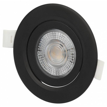 Встраиваемый светильник Эра KL LED 25A-5 3K BK-5