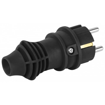 Вилка прямая с заземлением Эра VX13-B-IP44-1