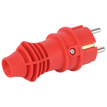 Вилка прямая с заземлением Эра VX13-R-IP44-1