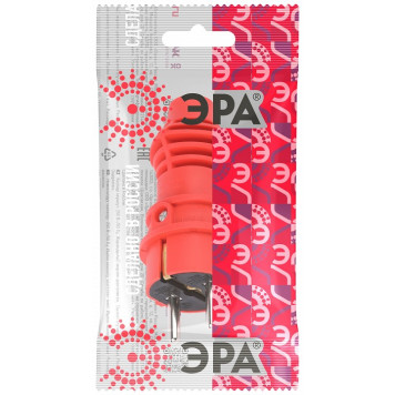 Вилка прямая с заземлением Эра VX13-R-IP44-3