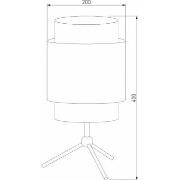 Настольная лампа декоративная TK Lighting Boho 5567 Boho Black-1