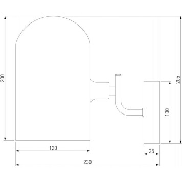 Бра Eurosvet Bambola 60157/1 латунь-3