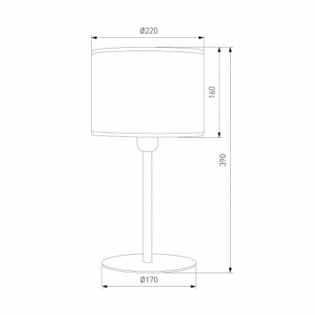 Настольная лампа декоративная TK Lighting Juta 5552 Juta-3