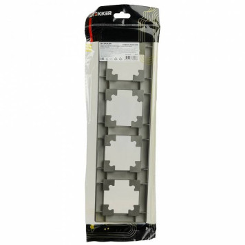 Рамка на 4 поста Stekker PFR00-7004-06 39810-4