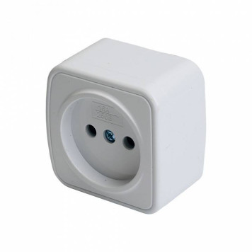 Розетка без заземления Stekker Basic 50074-2