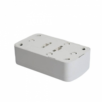 Розетка двойная без заземления Stekker Basic 50075-6