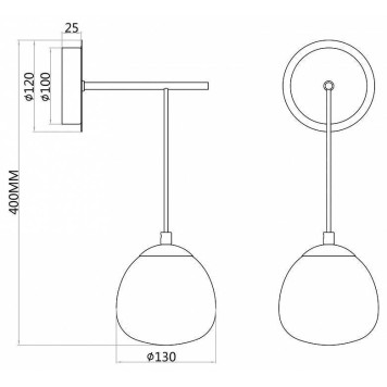 Бра Favourite Paramount 3047-1W-2