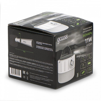 Фонарь кемпинговый Gauss GF005-2