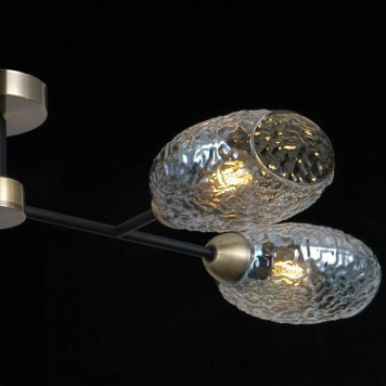 Потолочная люстра ILLUMICO IL0285 IL0285-4CSQ-79 BK AB-3