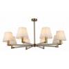 Люстра на штанге ILLUMICO BRASS IL0501-8P-79 BRASS