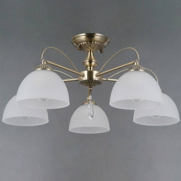 Люстра на штанге ILLUMICO IL0623 IL0623-5CSQ-24 AB CAPELLA-1