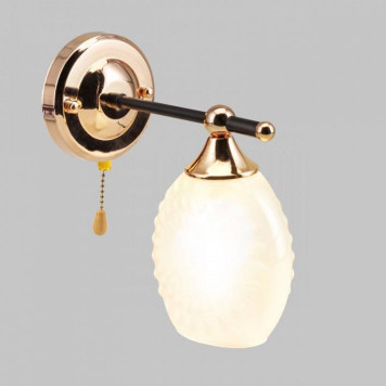 Бра Imex MD.4144 MD.4144-1-W-BK+FGD-1