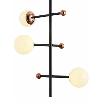 Люстра на штанге Natali Kovaltseva LOFT LED LED LAMPS 81338 GOLD BLACK-3