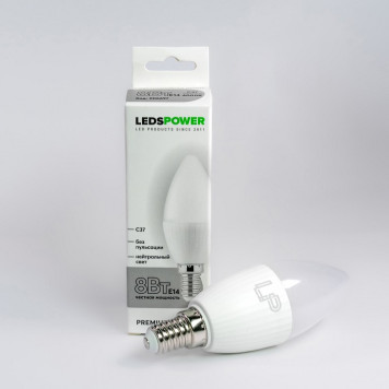 Лампа светодиодная LEDS POWER C37 006697-2