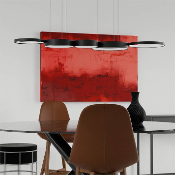 Подвесная люстра LIGHTERA Kioga LE110L-5B-3