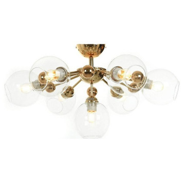 Люстра на штанге LUMINA DECO Devoli LDC 8040-7 F.GD+PR-1