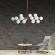 Люстра на штанге LUMINA DECO Marsiada LDP 6033-16 GD