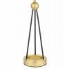 Настольная лампа декоративная LUMINA DECO Belforte LDT 5527 GD+BK