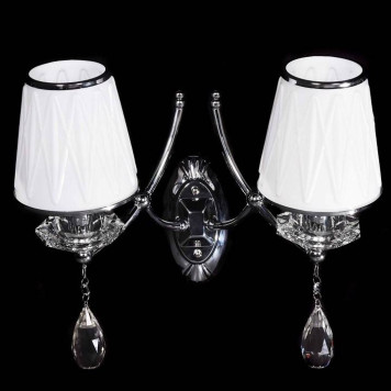 Бра LUMINA DECO Dominni LDW 9268-2 CHR-1