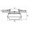 Встраиваемый светильник Lightstar Orbe 051307