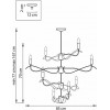 Люстра на штанге Lightstar Ragno 733287