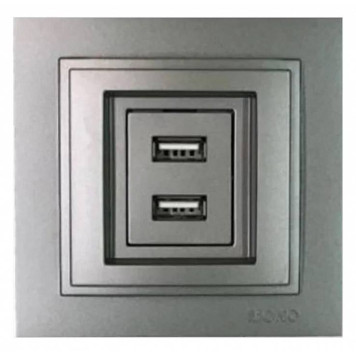 Розетка USB Mono Electric Despina 102-242405-178