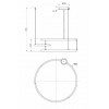 Подвесной светильник Maytoni Line MOD054PL-L52B3K