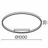 Подвесной светильник Maytoni Rim MOD058PL-L54WK