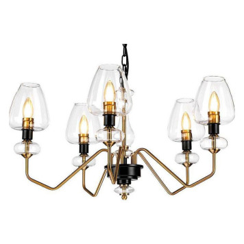 Подвесная люстра Elstead Lighting Armand DL-ARMAND5-AB