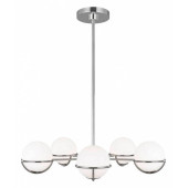 Люстра на штанге Feiss Apollo FE-APOLLO5-PN