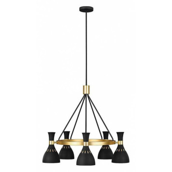 Люстра на штанге Feiss Joan FE-JOAN5-MB