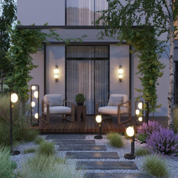 Наземный высокий светильник Odeon Light NATURE 5434/1FA-4