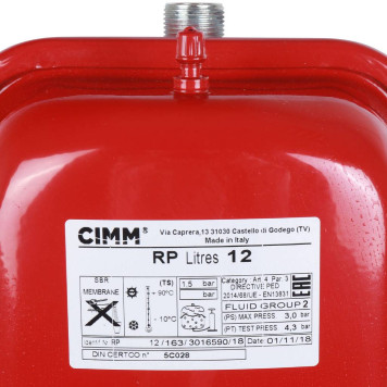 Бак CIMM RP 200 12л для CIMM RP 9112-4