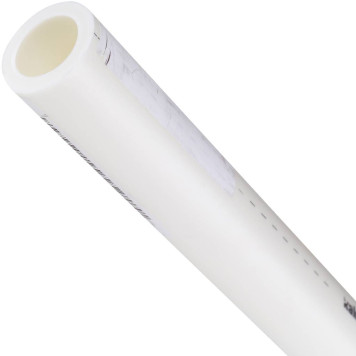 Труба полипропиленовая Kalde d=40 (PN 20) белого цвета, 4 м.