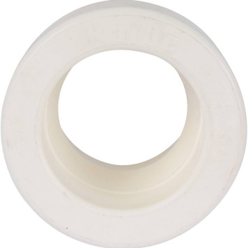 Переходная муфта Kalde 75x50 для сварки полипропиленовых труб (белая)-2