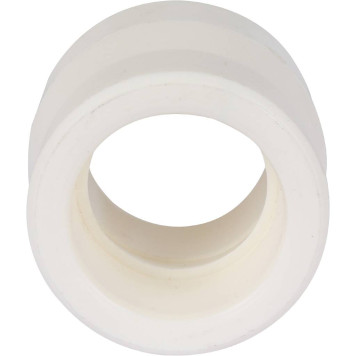 Переходная муфта Kalde 75x50 для сварки полипропиленовых труб (белая)-4