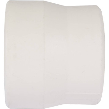 Переходная муфта Kalde 75x50 для сварки полипропиленовых труб (белая)-5