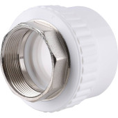 Муфта комбинированная Kalde под шестигранник (внутр. резьба, 63x2 ) для полипропиленовых труб под сварку (3222-nfo-632006)