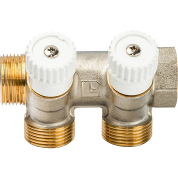 Коллектор Luxor CP 462 с перекрывающими кранами (G3/4xG1/2)-1