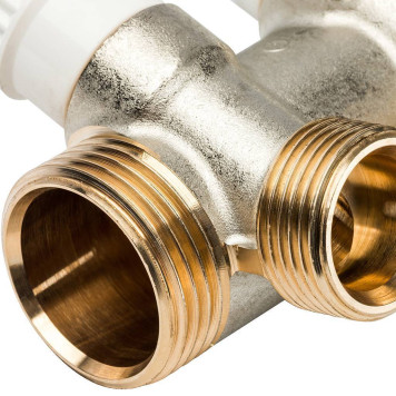 Коллектор LUXOR 3-х ходовой с перекрывающими кранами CP 463 (G3/4xG1/2)-3