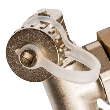 Распределительный коллектор STOUT из латуни с расходомерами 10 вых.-9