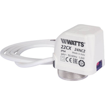 Электротермический сервопривод Watts 22CX24NC2 24В Норм. закрытый