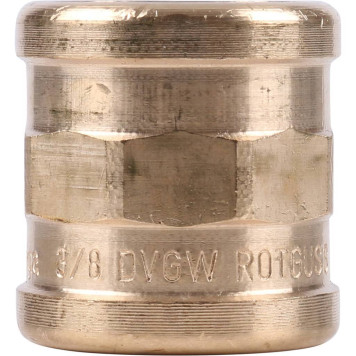 Муфта Viega 3270 ВР, 3/8, бронза.-4