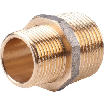 Ниппель переходной Viega 3245 НР, 1х3/4, бронза-1