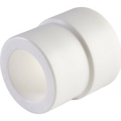 Муфта переходная внутр./наруж. Политэк 40х32 для полипропиленовых труб под сварку (цвет белый) (9200004032)