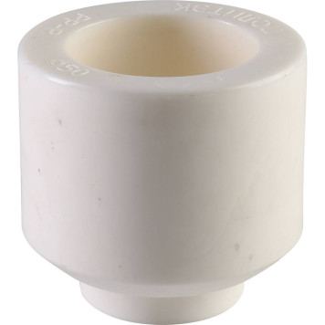 Переходная Муфта Политэк 50x20 для сварки Полипропиленовых Труб (белая)-3