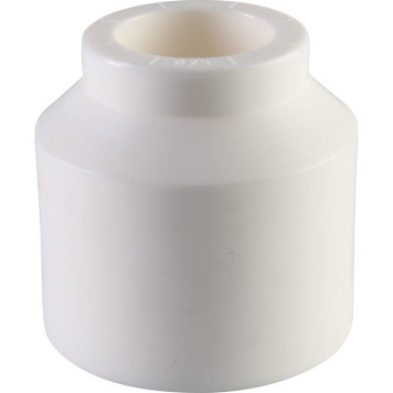 Переходная муфта Политэк 50х25 для сварки полипропиленовых труб (белая)-3