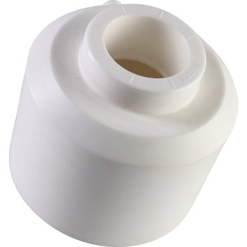 Переходная муфта Политэк 63х25 для сварки полипропиленовых труб (белая)-4