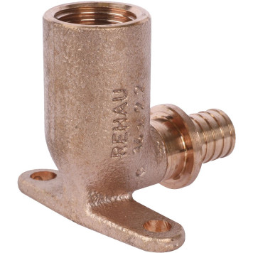 REHAU RAUTITAN Фитинг Угольник настенный 16-Rp 1/2 RX+ для труб из полиэтилена аксиальный-1