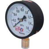 РОСМА Манометр стандартный 100 мм 150 градусов 1/2 давление 1.6 МРа ТМ-510Р 00000006833 (00000006833)